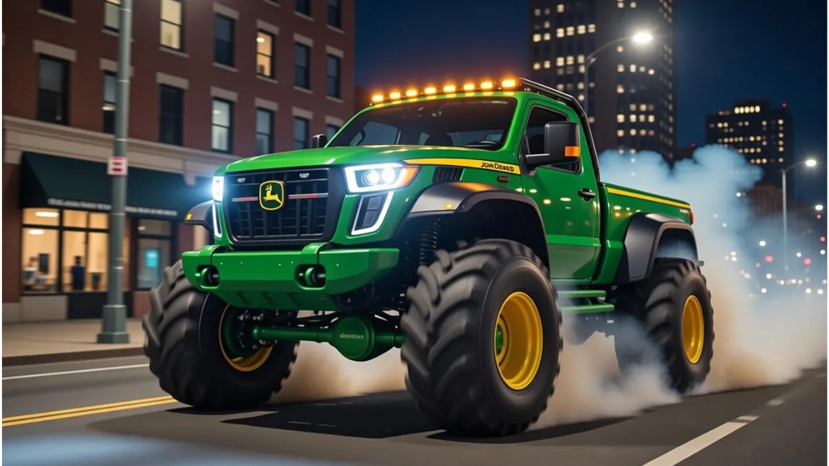 2026 John Deere Pickup Truck Revealed