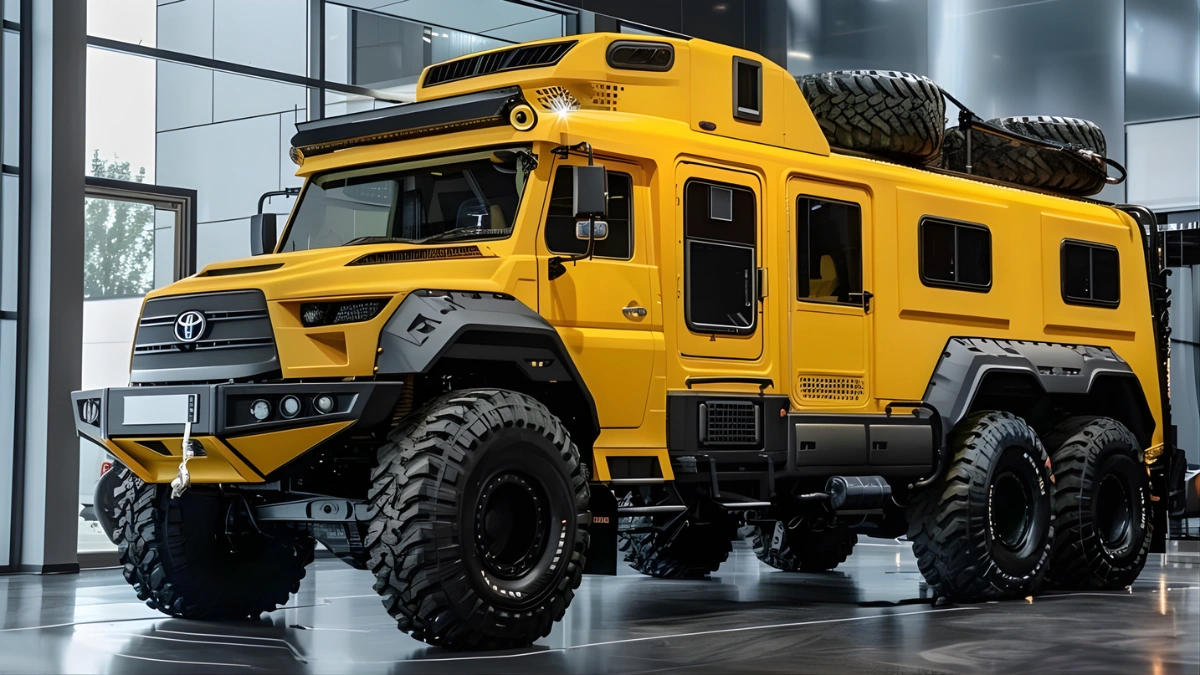 2026 Toyota 6×6 Hybrid Camper