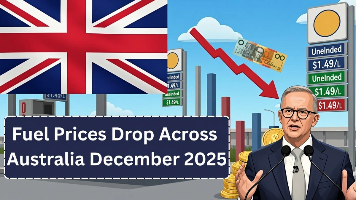 Fuel Prices Drop Across Australia in December 2025