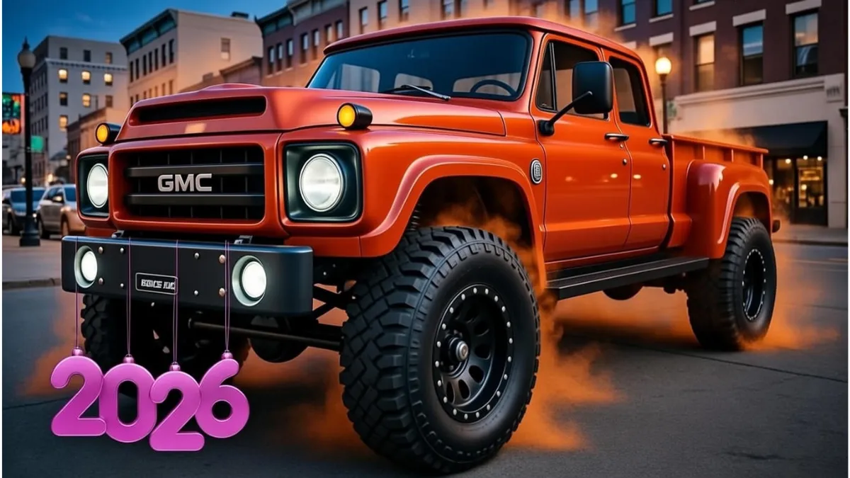 New GMC Pickup Truck 2026 Revealed