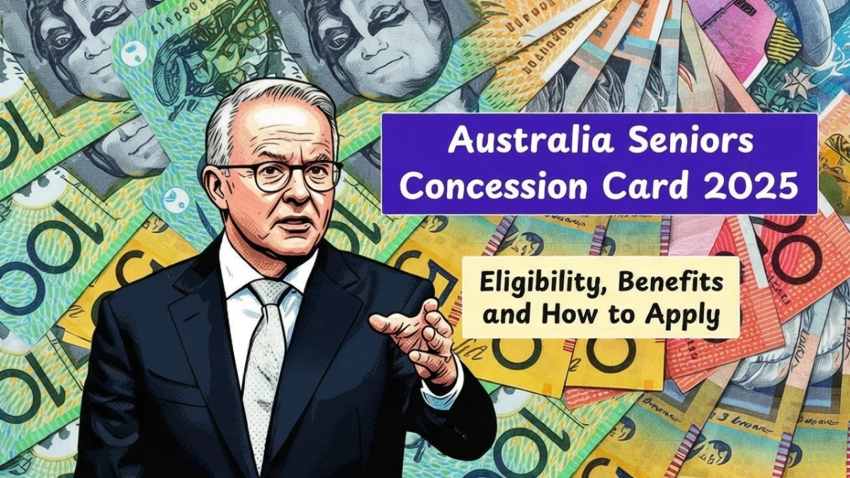 Seniors Concession Card 2025